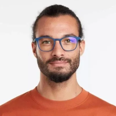 Barner Dalston Anti-Blue Light Screen Glasses - Navy Blue